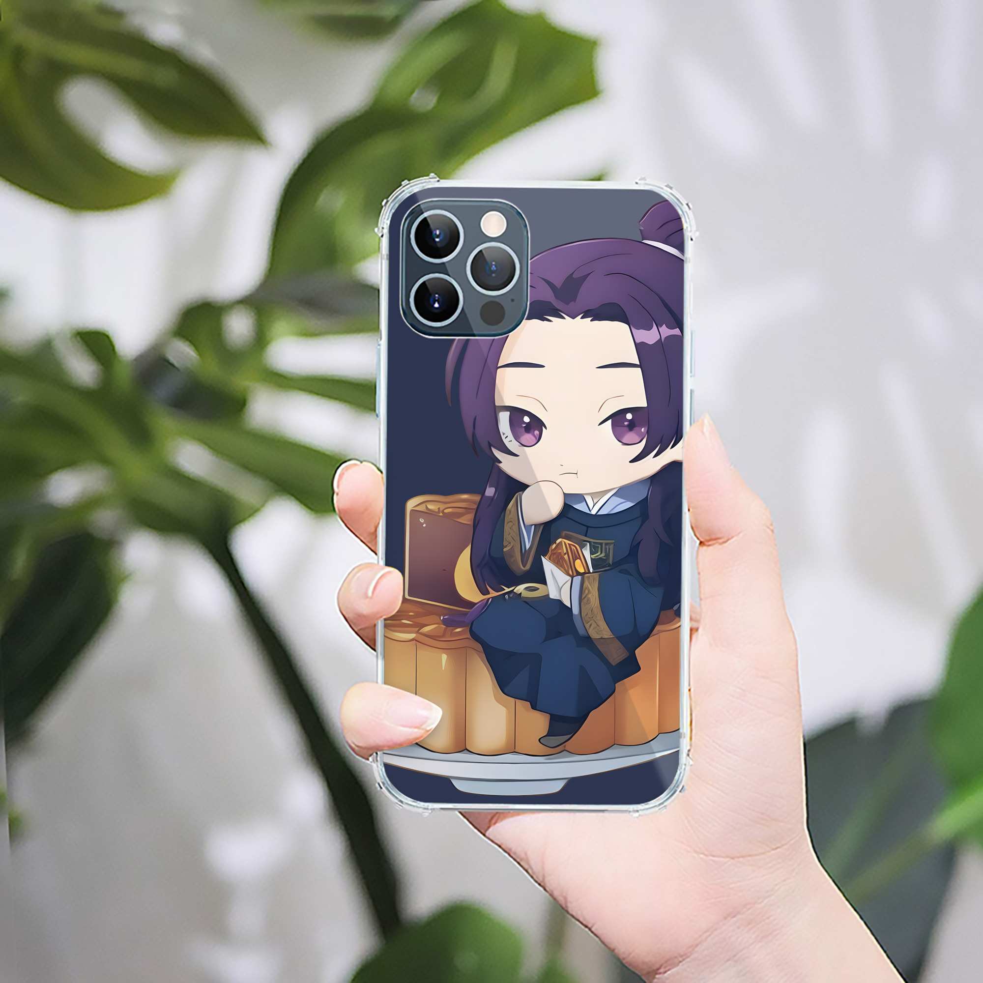 （画像用） 薬屋のひとりごと The Apothecary Diaries 【iPhone 12シリーズ対応】透明スマホケース（クリアソフトケース）